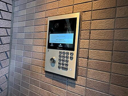 オートロック完備です。セキュリティー面も安心のマンションです。