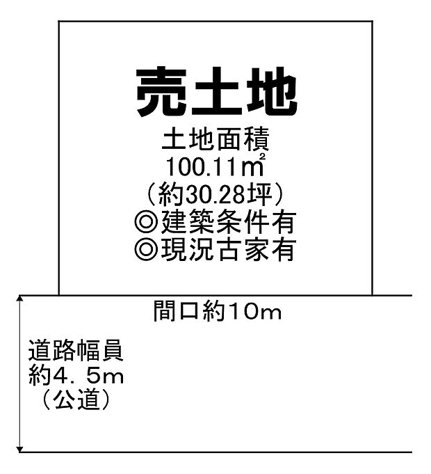 土地面積約30.28坪!夢のマイホームを実現してくださいね♪