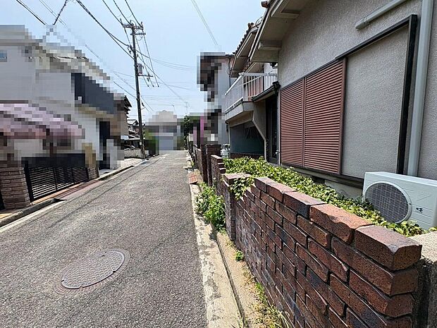 前面道路約4.5m!運転が苦手な方も安心ですね♪