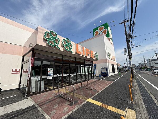 ライフ福泉店まで徒歩１３分