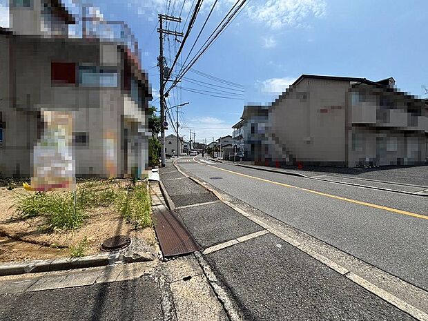 前面道路約１０ｍ！運転が苦手な方も安心ですね♪