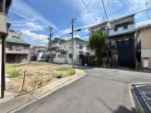 北・東・南の三方角地！陽当たり・通風が良好な敷地ですよ♪