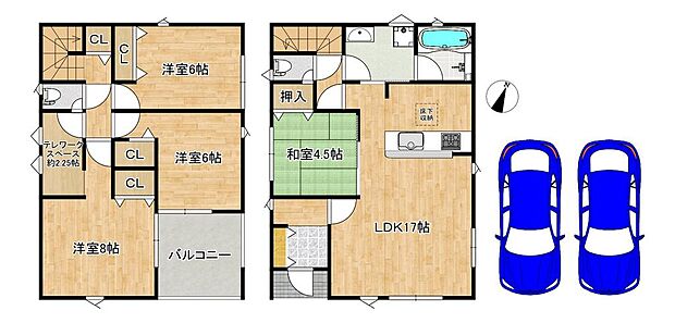 令和8年12月完成予定!駐車2台可能!綺麗なお住まいで新生活始めませんか♪現地見学当日から予約可能です!是非現地にてご確認ください♪