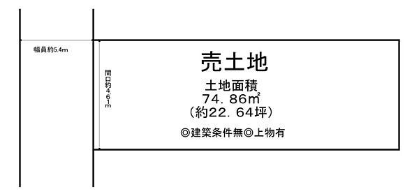 土地約２２．６４坪！お気軽にお問い合わせください。