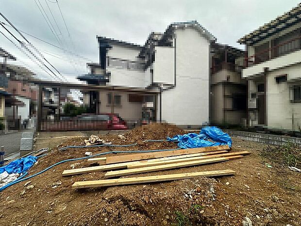対面式を採用したキッチンですので、リビングで寛ぐご家族をいつも感じられます!会話を楽しみながら家事ができますね♪