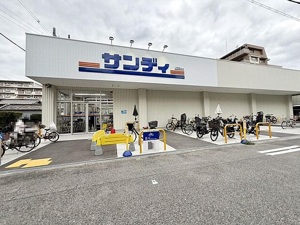サンディ住吉帝塚山店まで徒歩7分