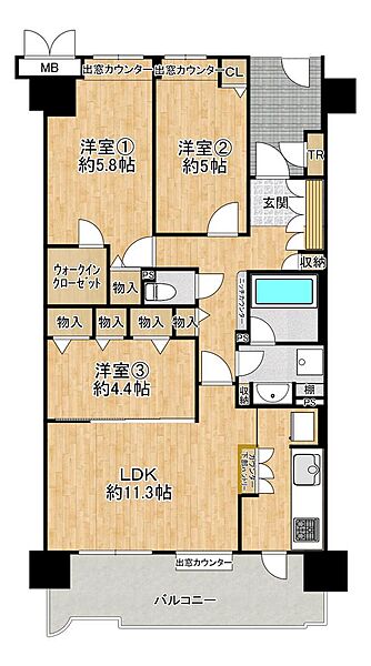 間取り：327002985733