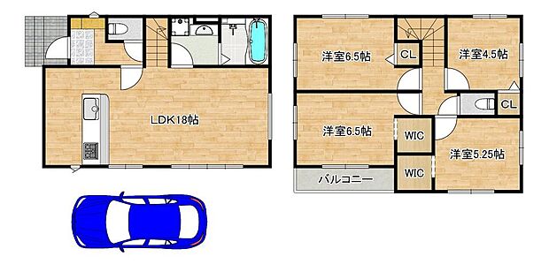 【北西角地】たっぷりの陽光に包まれる明るい住まいに気持も明るくなりますね！