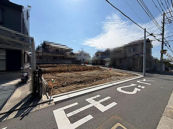 陽当たり良好な北西角地の敷地もあります♪