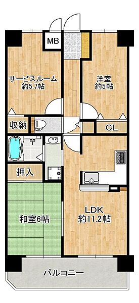 【東向きの６階部分！日当り・通風良好】陽光たっぷり降りそそぐ明るいお住まいです♪