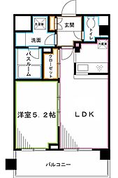 JR中央本線 西荻窪駅 徒歩5分の賃貸マンション 2階1LDKの間取り