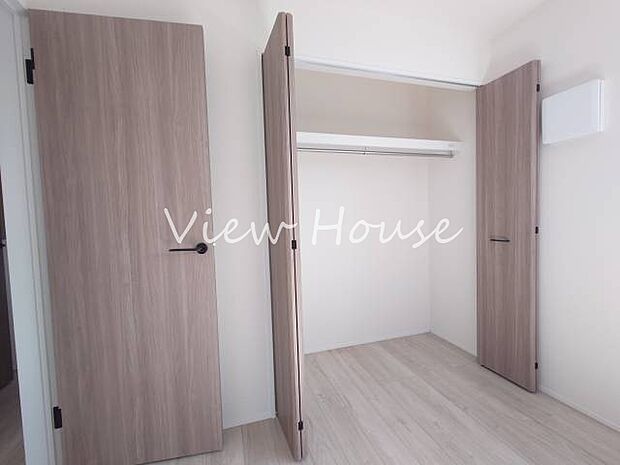 全居室収納スペース有!荷物が多くても十分収まります