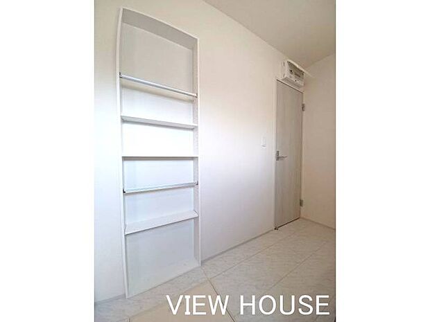 ■洗面室｜壁面収納付♪