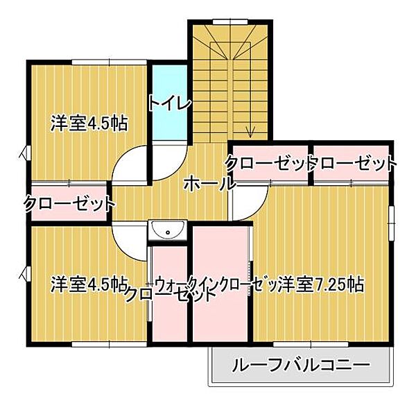 ■ウォークインクローゼット付き♪