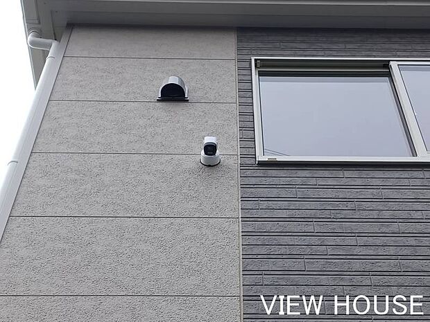 ■防犯カメラ標準装備♪留守中でも安心です♪