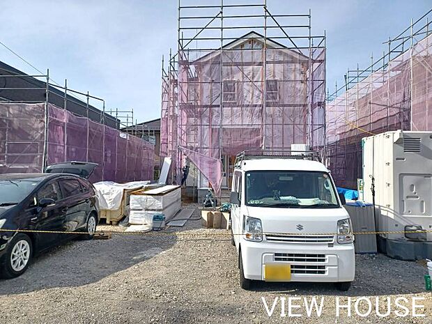 ■並列4台駐車可能なカースペース♪(1/15撮影)