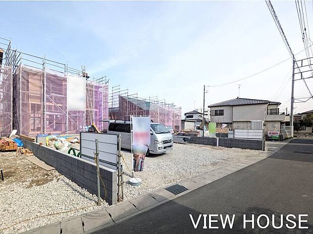 ■並列4台駐車可能なカースペース♪(3/2撮影)