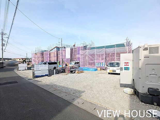 ■並列3台駐車可能なカースペース♪(3/2撮影)