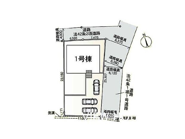 ■並列で2台＋1台分の駐車スペースが確保されており、お車から玄関までの動線も非常に短く便利です！