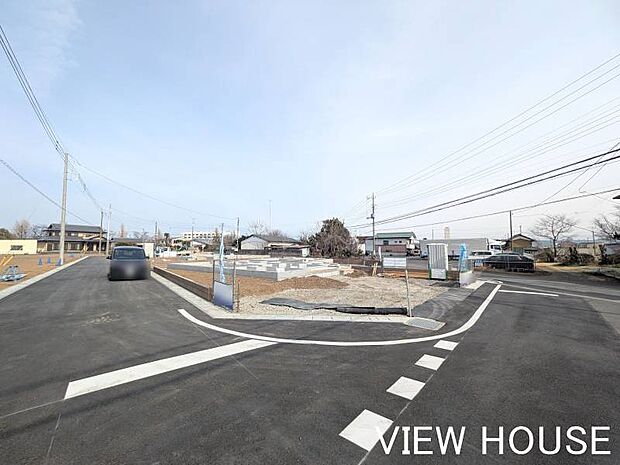 ■整備された道路があり、お子様の通学や日々のお散歩も安心して歩ける環境が整っています!(3/2撮影)