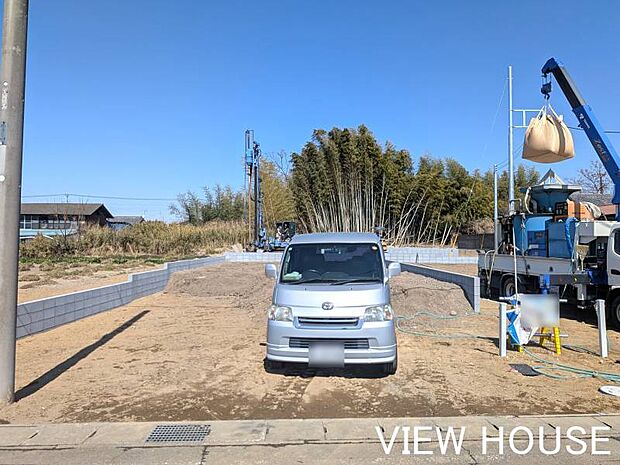 ■お車並列3台以上の駐車スペースを確保しており、共働き世帯や趣味のお車をお持ちの方にもピッタリですね♪