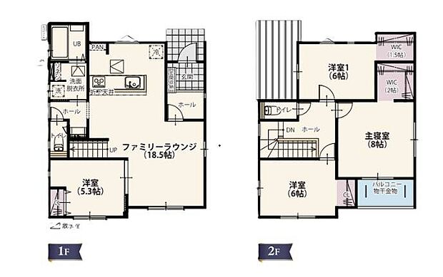 ■家事動線に優れた設計で、忙しい毎日にゆとりが生まれます♪