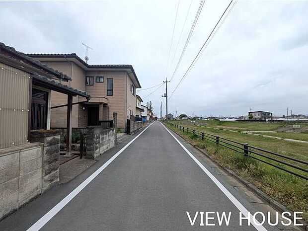 ■見通しの良い直線道路なのも嬉しいポイントですね!
