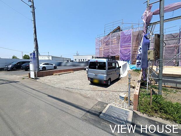■2階の各洋室にはウォークインクローゼットを備え、お部屋をスッキリ保てる収納力の高さが自慢のプランです♪(5/19撮影)