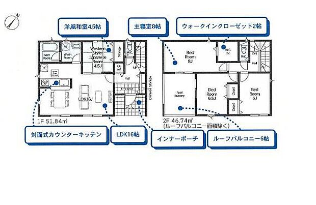 ■キッチンから洗面室・浴室への動線が近く、お料理をしながら洗濯機を回すなどの同時並行家事がスムーズです♪