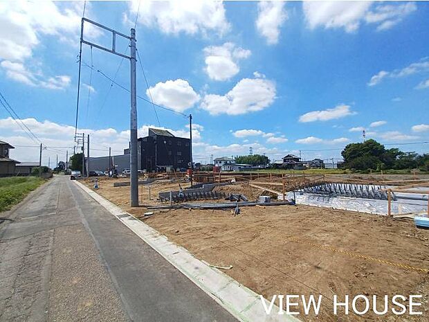 ■見通しが良くて開放感があり、お車の出し入れや毎日のご移動もスムーズに行えます♪