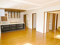 栃木市沼和田町　中古住宅 3SLDKのリビング/ダイニング