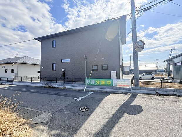 【北側から現地外観写真】