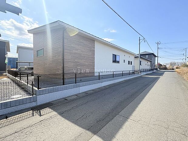 【北側から現地外観写真】