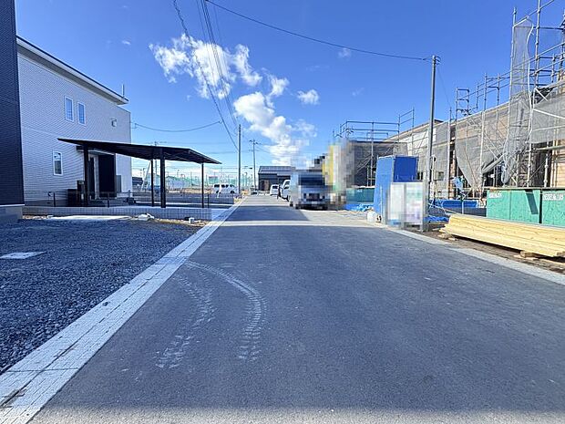 前面道路南側６ｍ♪