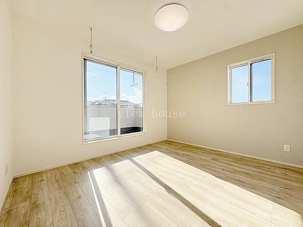 【主寝室７帖】 ホスクリーン付き♪部屋干しもできます！