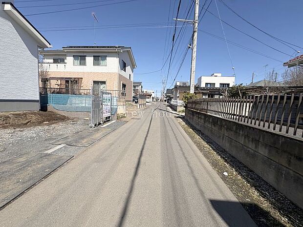 前面道路北側3.3m♪