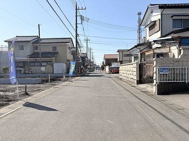 前面道路約5.9m〜6m