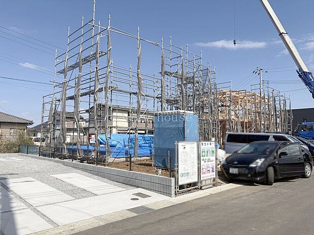 【5号棟】☆2026.5月完成予定!現地写真♪(2026.3.9撮影)