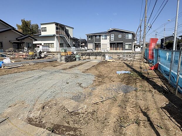 現地写真♪(2026.3.17撮影)■駐車は並列3台可能です!