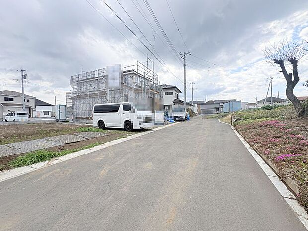 前面道路西側6m♪