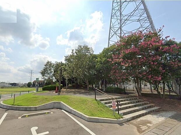 自由ケ丘公園 550m