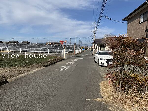 前面道路