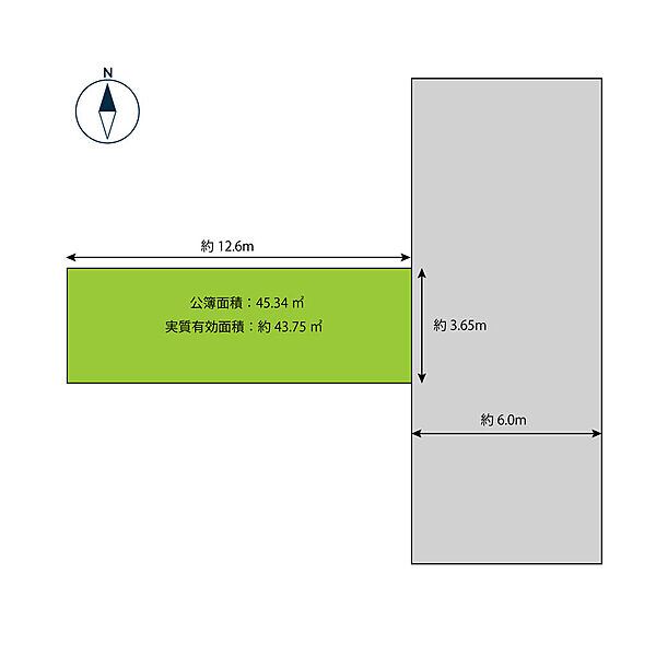 区画図：326000195427