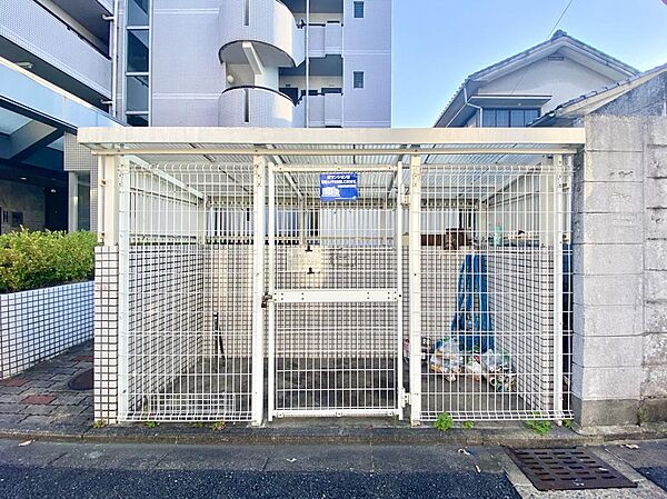 ゴミ置き場です。