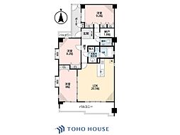 間取図画像 3SLDK