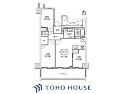 グローリオ板橋本町 3LDKの間取り
