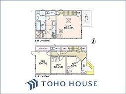 練馬区南田中1丁目　戸建て 3LDKの間取り
