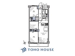 間取図画像 2SLDK