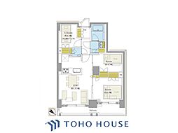 間取図画像 2SLDK