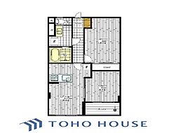 狛江第2コーポラス 1SDKの間取図画像